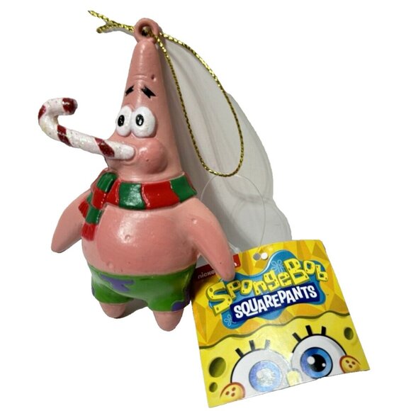 Spongebob Square Pants Patrick Star Christmas Tree Ornament Holiday Decor New - Picture 2 of 7
